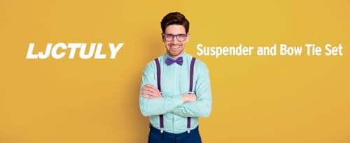 Stylish Suspenders Bow Ties Set for Boys Girls