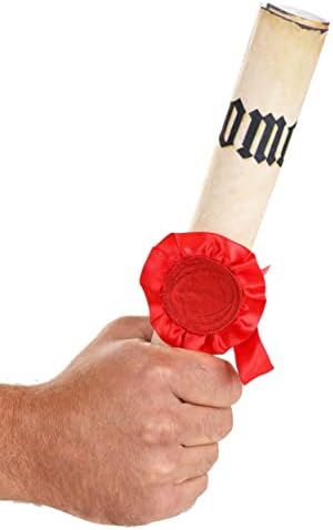 Fun Costumes Fake Diploma Halloween Graduation Cosplay Paper Costume