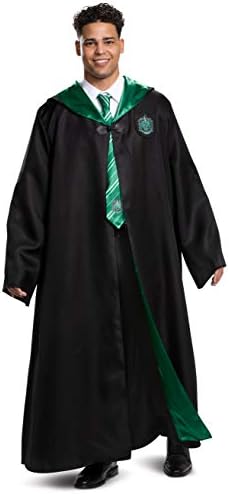 Disguise Harry Potter Slytherin Robe Hogwarts approved for Halloween or cosplay