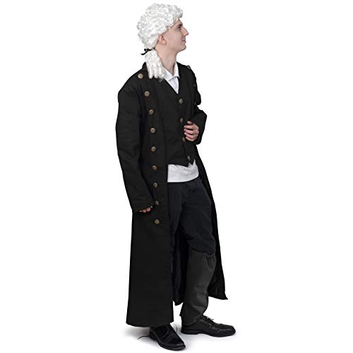 George Washington Historical Wig Costume Accessory