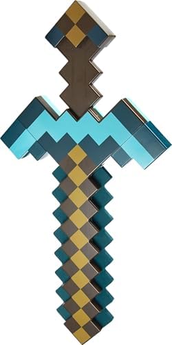 Transforming Minecraft Diamond Sword Pick-Axe Toy