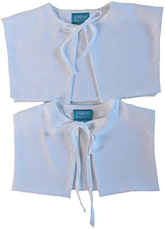 Make-Believe White Square Pilgrim Collar