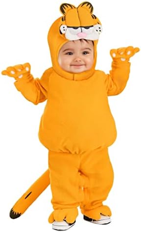 Garfield Cozy Halloween Outfit Adorable Infant Costume Perfect for Halloween