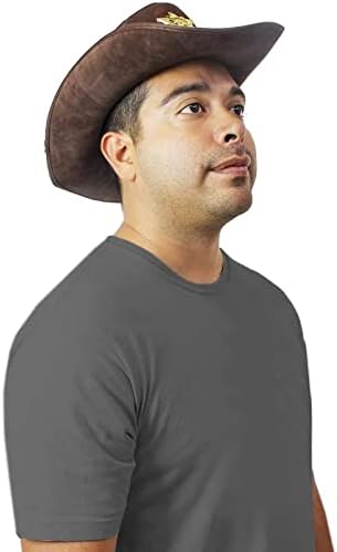 Juvale Cowboy Sheriffs Hat - Fun Party Outfit Costume