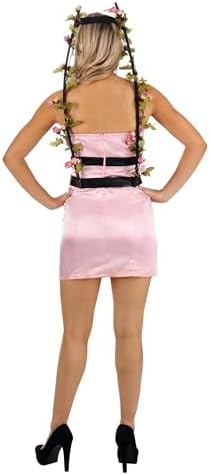 Mean Girls Adult Costume Pink Dress Back Brace Prop