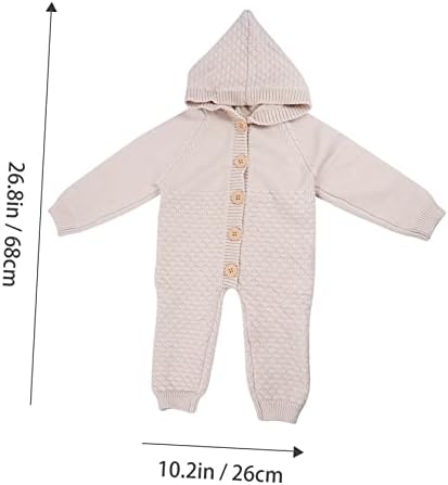 Bamboo Rabbit Wool Knitted Romper for Baby - Lightweight Multi-Purpose