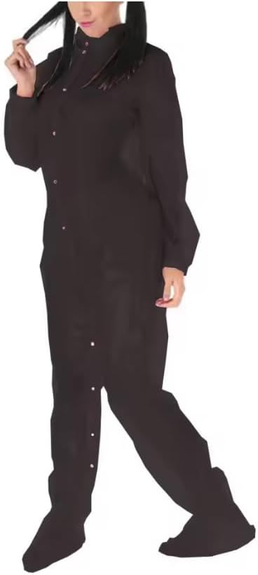 FMinMaxs High-Quality Adult Baby BodysuitClear PVC Halloween Costume