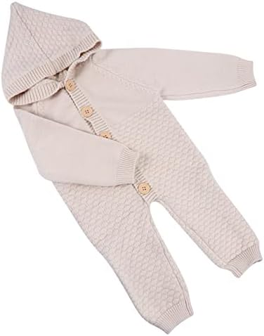 Knitted Jumpsuit for Toddlers with Rabbit Hair Decor