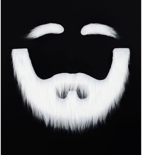 Yan Dream Fake Beard and Mustache Set for Halloween