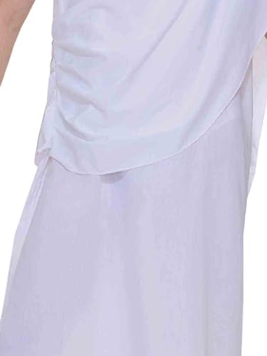 Mens Unisex Costume Toga with Drape Greek RomanGod Goddess Costume Halloween Party Wear
