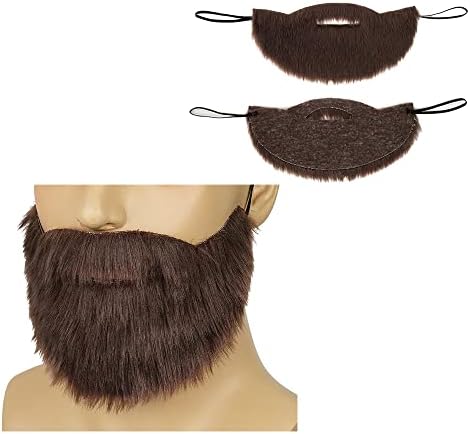 FVCENT Beard Brown Costume