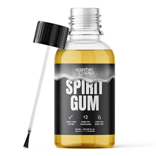 Professional Grade Spirit Gum Adhesive for Face