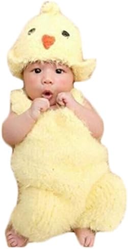 Unisex Newborn Baby Boy Girl Outfit Set for Photography