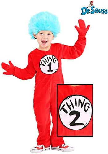 Dr Seuss Thing 1 Thing 2 Toddler Costume