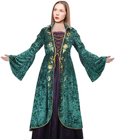 AMNPOLEN Winifred Sanderson Halloween Costume Dress