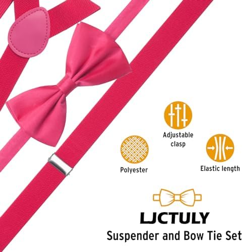 Stylish Suspenders Bow Ties Set for Boys Girls