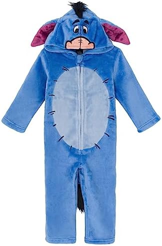 Disney Winnie the Pooh Eeyore Fleece Zip-Up Coverall
