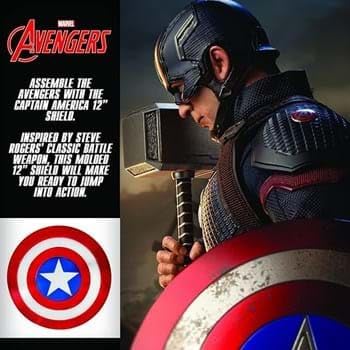Captain America 12 Shield Kids Halloween Costume Accessory