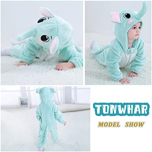 TONWHAR Kids Tiger Dinosaur Costume