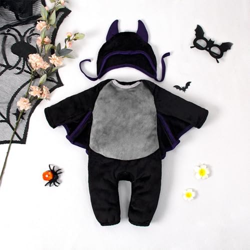 Halloween Bat Wings Kids Outfit Trick or Treat