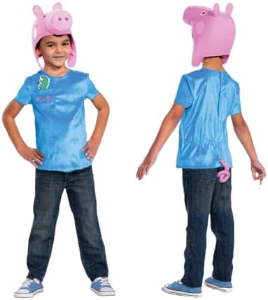 George Pig Costume for Boys