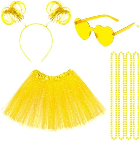 80s Haakong Fun Tutu Costume Accessories for Girls
