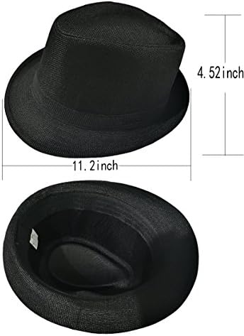 GCFIYPP 1920s Gangster Hat Set