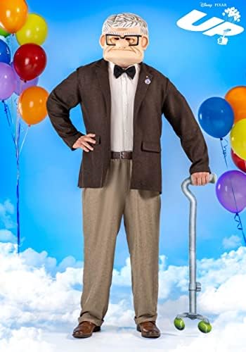 Mens Fun Costumes Mens Carl Disney UP Plus Size Costume