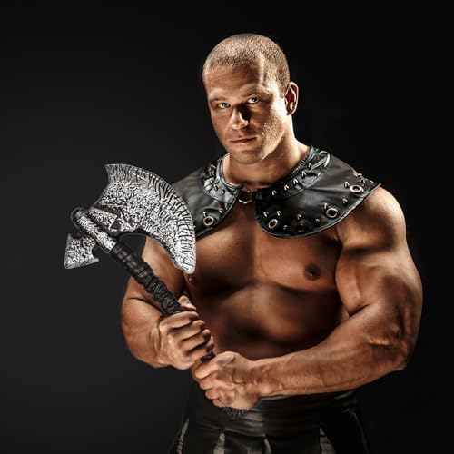 Legend of the Frostbyte Viking Axe Prop for Halloween - PlasticFake Axe Costumes