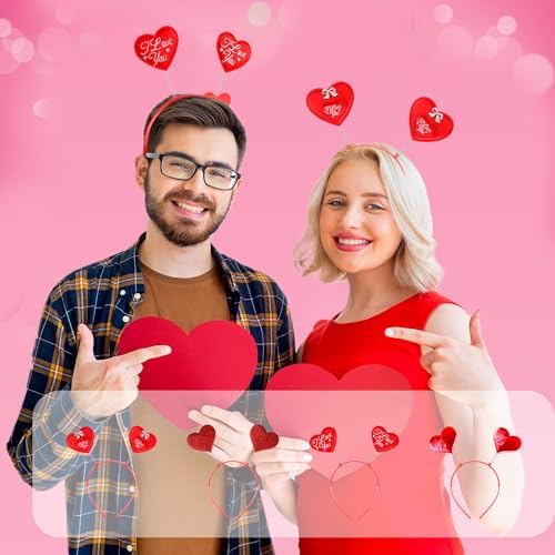 Valentines Day Love Heart Headband
