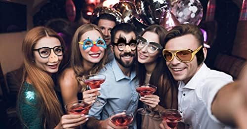 6-Piece Halloween Glasses - Perfect for Fests Cosplays