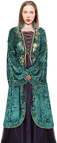 AMNPOLEN Winifred Sanderson Halloween Costume Dress