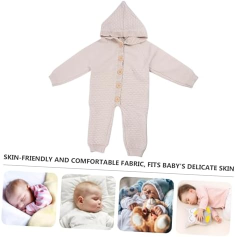 Bamboo Rabbit Wool Knitted Romper for Baby - Lightweight Multi-Purpose