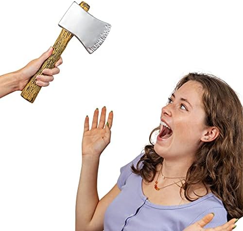 Skeleteen Realistic Hatchet Axe Toy - Cool Plastic Axe for Kids