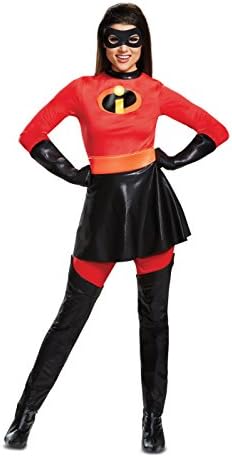 Elastigirl Mrs Incredible Skirted Costume officially Licensed Disney Pixar Adult Costume