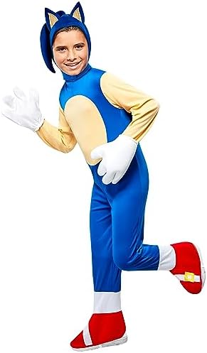 Sonic The Hedgehog Costume for Kids Size Large
