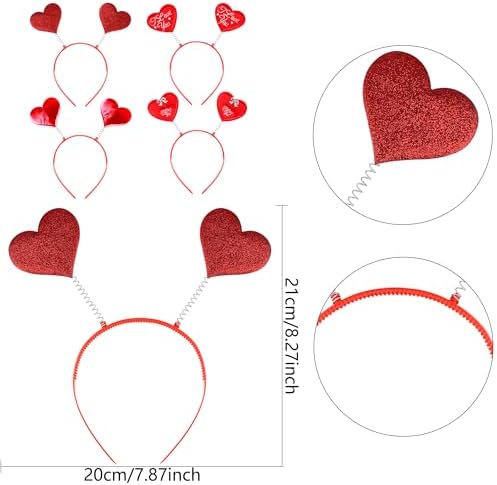 Valentines Day Love Heart Headband