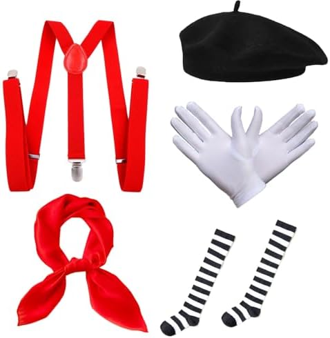 French Mime Look - Perfect Set for Occasions