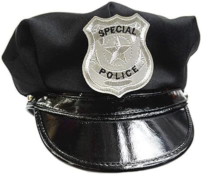 5-in-1 Police_hat_Cosplay set Perfect for Costumes Halloween Parties