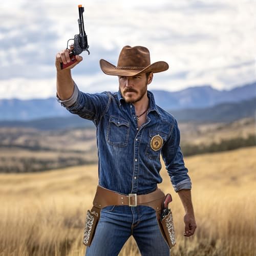 Classic Cowpoke Toy Set for Adults