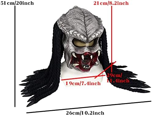 Alien vs Predator Full-Head Halloween Mask Cosplay Proposition