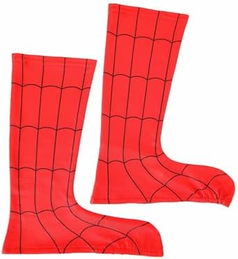 JazwaresChild Spider-Man Costume Boot Covers