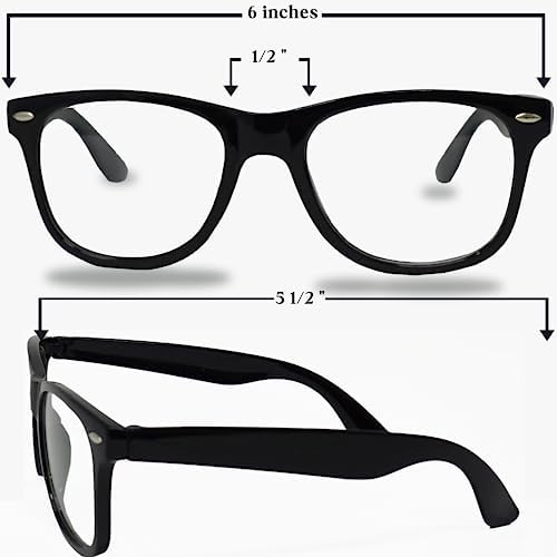 4Es Novelty Retro Costume Glasses for Kids Adults