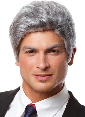 Mr President Grey Wig