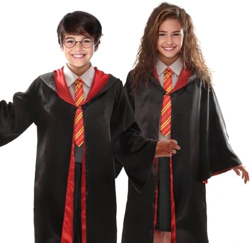 Halloween Wizard Tie Classical Tie with Glasses Costume Set