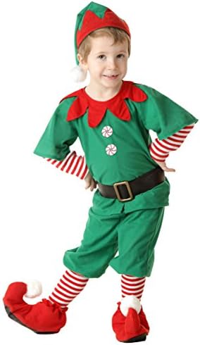Fun Christmas Elf Costume for Toddlers