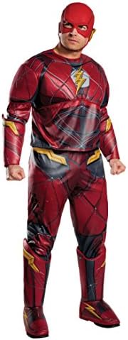 Mens Justice League Deluxe Flash Costume