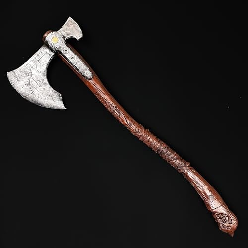 fantasy axe cosplayer Kratos foam replica