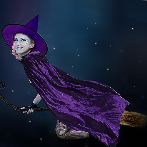 Jiuguva Halloween Adult Costume Set - 3 Pieces witch Look