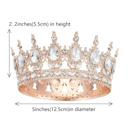 Rhinestone Womens Crown
